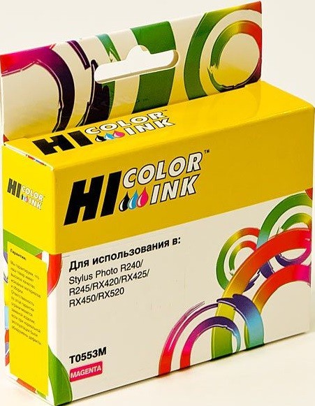 Картридж Hi-Black (HB-T0553) для Epson Stylus Photo R240/ RX420/ RX520, M