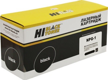 Картридж Hi-Black (HB-NPG-1) для Canon NP-1215/ 1550/ 2020/ 6317/ 6416, туба, 3,8K
