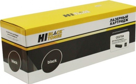 Картридж Hi-Black (HB-CE270A) для HP CLJ CP5520/ 5525/ Enterprise M750\, Bk, 13,5K