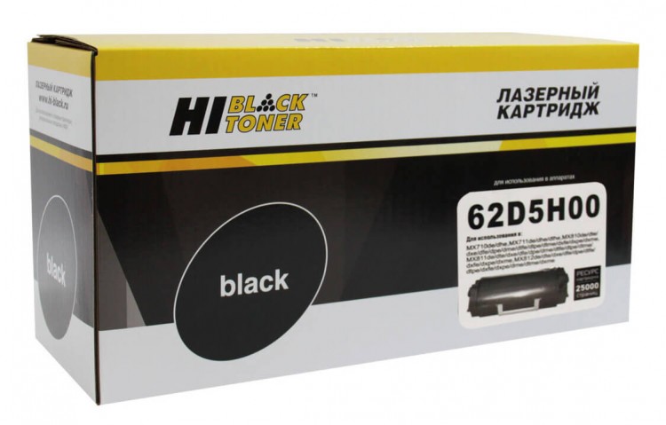 Картридж Hi-Black (HB-62D5H00) для Lexmark MX710/ MX711/ MX810/ MX811/ MX812, 25K