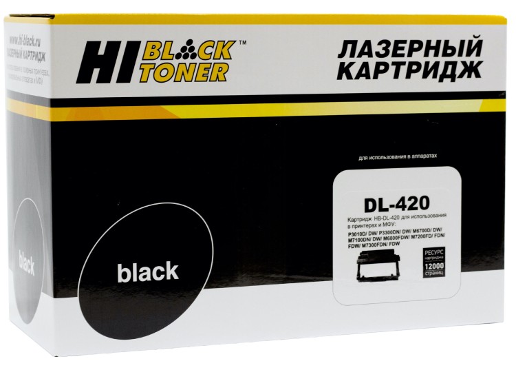 Драм-юнит Hi-Black (HB-DL-420) для Pantum M6700/ P3010, 12К
