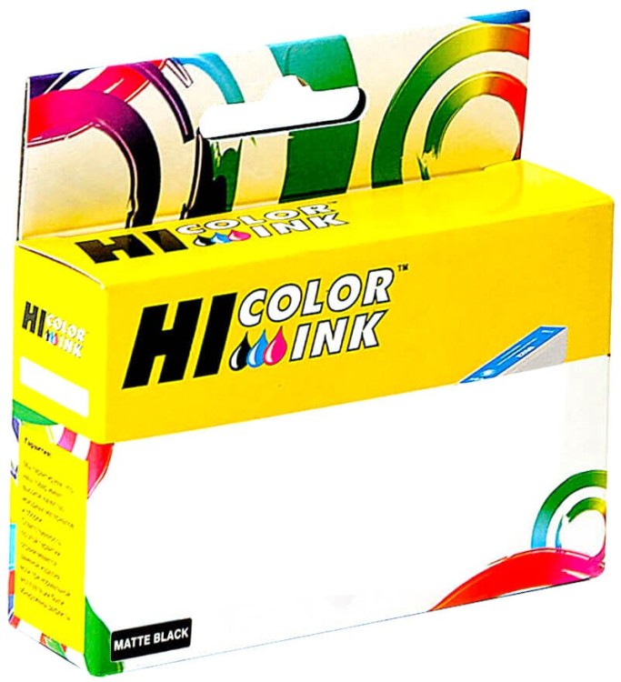 Картридж Hi-Black PFI-030MBK Matte Black для Canon imagePROGRAF TA-20/ TA-30/ TM-240/ TM-340, матовый чёрный, 55 мл