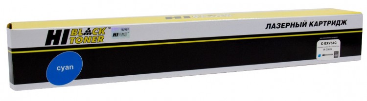 Тонер-картридж Hi-Black (HB-C-EXV54 C) для Canon iR C3025/ C3025i/ C3125i, C, 8,5K
