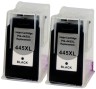 Комплект картриджей Hi-Black (HB-PG-445XL-X2) Black для Canon PIXMA MG2440/ MG2540/ MG2940/ MG3040/ MX494/ iP2840, чёрный, увеличенный, 2шт*55мл