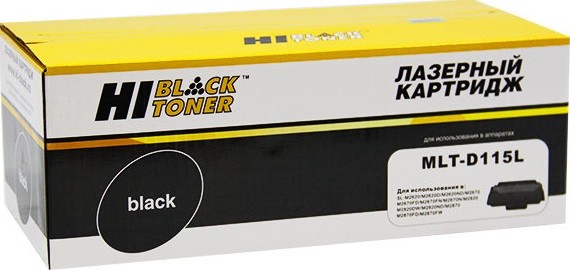 Картридж Hi-Black (HB-MLT-D115L) для Samsung Xpress SL-M2620/ 2820/ M2670/ 2870, 3K