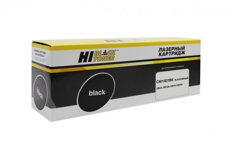 Картридж Hi-Black (HB-44643008/ 44643004) для OKI C801/ 821, Bk, 7K