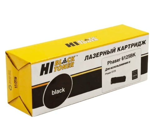 Картридж Hi-Black (HB-106R01338/ 106R01334) для Xerox Phaser 6125, Bk, 2K