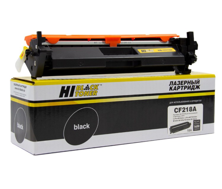 Тонер-картридж Hi-Black (HB-CF218A) для HP LJ Pro M104/ MFP M132, 1,4K