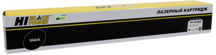Тонер-картридж Hi-Black (HB-TN-324K) для Konica-Minolta bizhub C258/ C308/ C368, Black, 28К