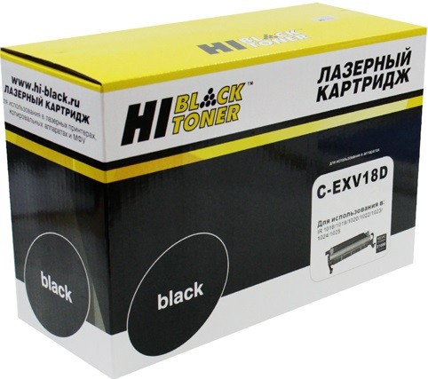 Драм-юнит Hi-Black (HB-C-EXV18D) для Canon iR 1018/ 1020, 21K
