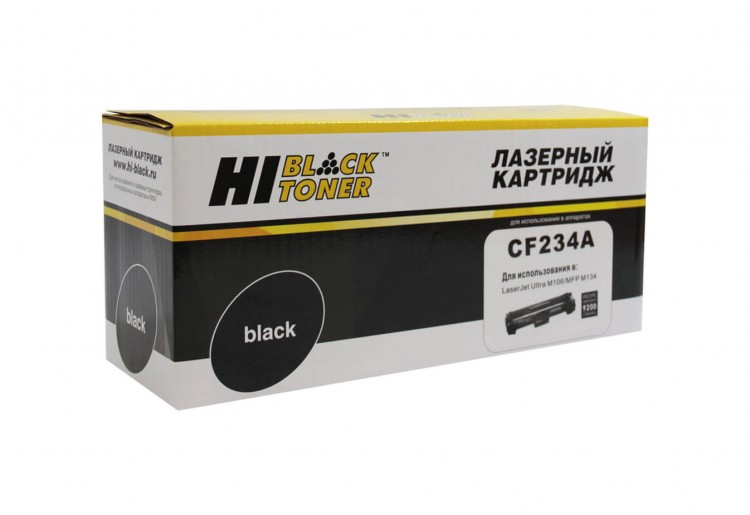 Драм-юнит Hi-Black (HB-CF234A) для HP LJ Ultra M106/MFP M134, 9,2K (с чипом)