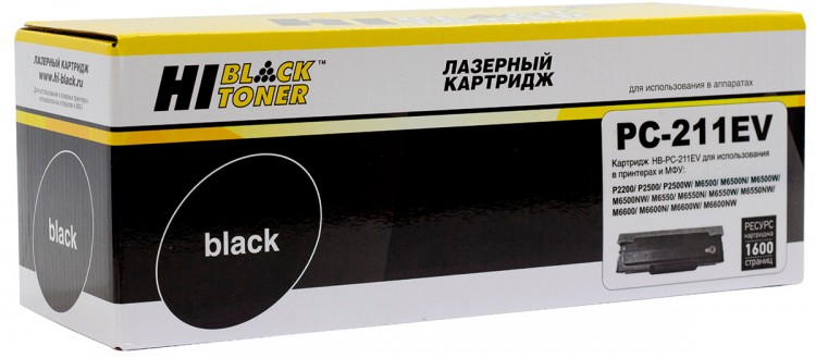 Картридж Hi-Black (HB-PC-211EV) для Pantum P2200/ P2207/ P2507/ P2500W ...