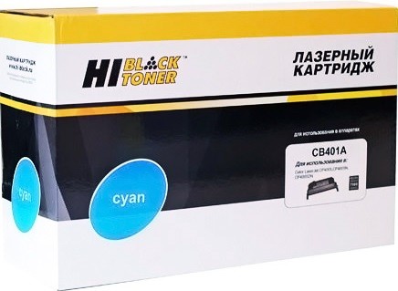 Картридж Hi-Black (HB-CB401A) для HP CLJ CP4005/ 4005n/ 4005dn, C, 7,5K
