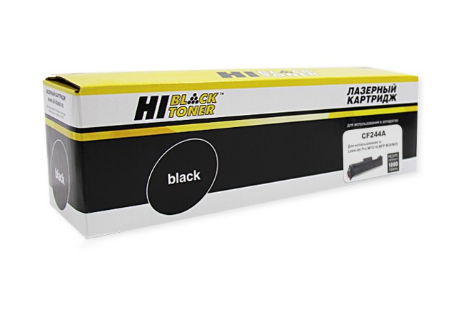 Картридж Hi-Black (HB-CF244A) для HP LJ Pro M15/ M15a/ Pro MFP M28a/ M28w, черный, 1000 страниц