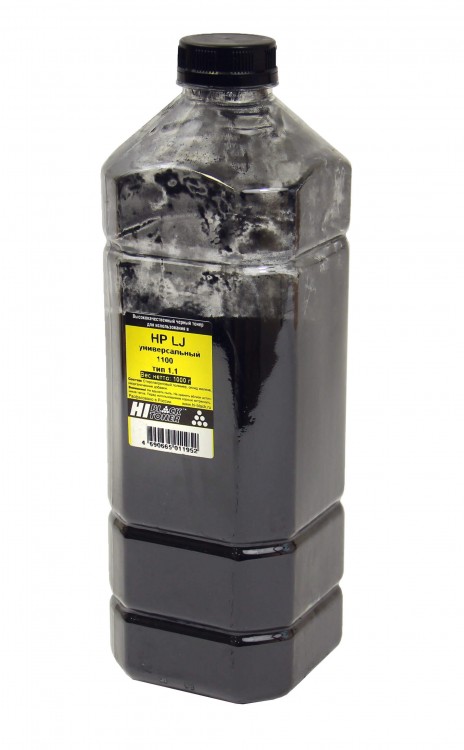 Тонер Hi-Black Универсальный для HP LJ 1100, Тип 1.1, Black, 1 кг, канистра
