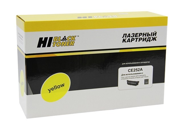 Картридж Hi-Black (HB-CE252A) для HP CLJ CP3525/ CM3530, Y, 7K