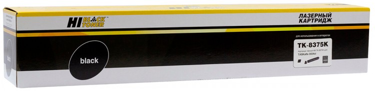 Тонер-картридж Hi-Black (HB-TK-8375 BK) для Kyocera TASKalfa 3554ci, Black, 30K (с чипом)