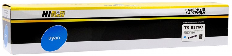 Тонер-картридж Hi-Black (HB-TK-8375 C) для Kyocera TASKalfa 3554ci, Cyan, 20K (с чипом)