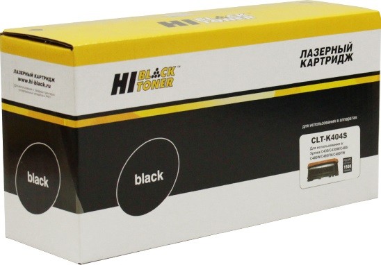 Картридж Hi-Black (HB-CLT-K404S) для Samsung Xpress C430/ C430W/ 480/ W/ FN/ FW, Bk, 1,5K