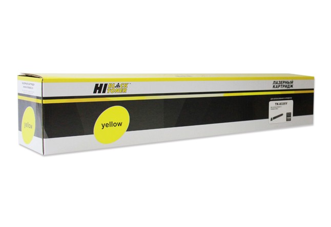 Тонер-картридж Hi-Black (HB-TK-8335Y) для Kyocera TASKalfa 3252ci, желтый, 15000 страниц