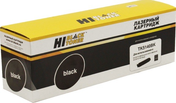 Картридж Hi-Black (HB-TK-5140Bk) для Kyocera-Mita ECOSYS M6030cdn/ M6530cdn, Bk, 7K