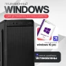 Офисный Компьютер MiniTower (Intel Core i5-4590 3.3 ГГц, RAM 16 ГБ, SSD 960 ГБ, NVIDIA GeForce GT 710, WiFi, Windows 10 Pro) Системный блок, черный