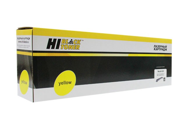 Тонер-картридж Hi-Black (HB-TK-8115Y) для Kyocera ECOSYS M8124cidn/ M8130cidn, желтый, 6000 страниц