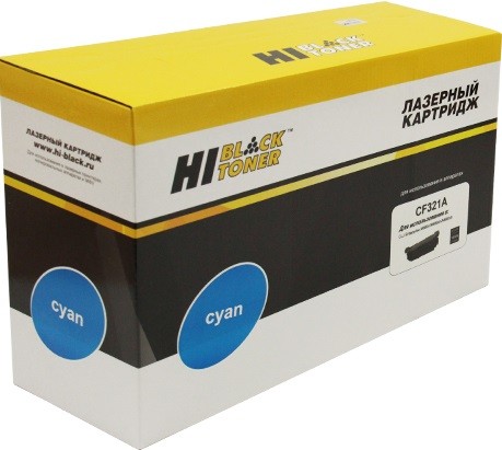 Картридж Hi-Black (HB-CF321A) для HP CLJ Enterprise M680n/ M680dn/ M680xh ,№ 653A, C, 16,5K