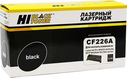 Картридж Hi-Black (HB-CF226A) для HP LJ M402/ M426, 3,1K