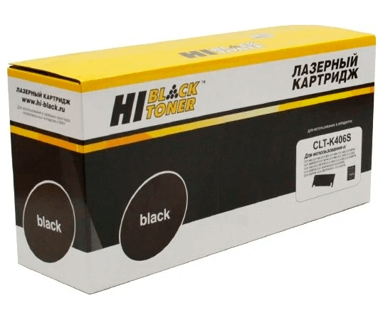 Картридж Hi-Black (HB-CLT-K406S) для Samsung CLP-360/ 365/ 368/ CLX-3300/ 3305, Bk, 1,5K