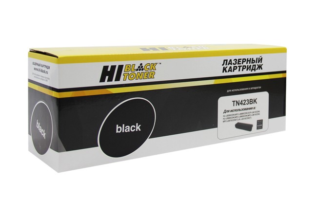 Тонер-картридж Hi-Black (HB-TN-423BK) для Brother HL-L8260CDW/ L8360/ MFC-L8690CDW, черный, 6500 страниц